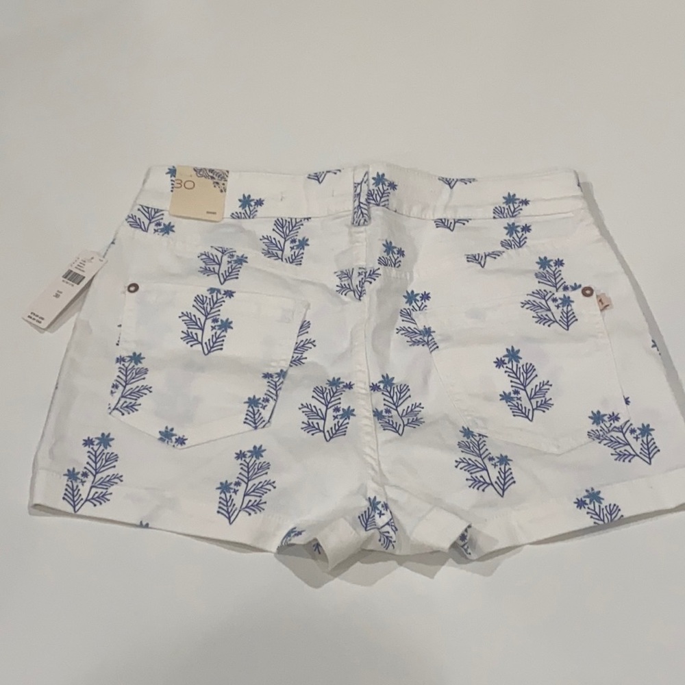 Final Sale 🔥 No More Low Offers ANTHROPOLOGIE PILCRO  HIGH-RISE DENIM SHORTS 30 - Picture 5 of 12